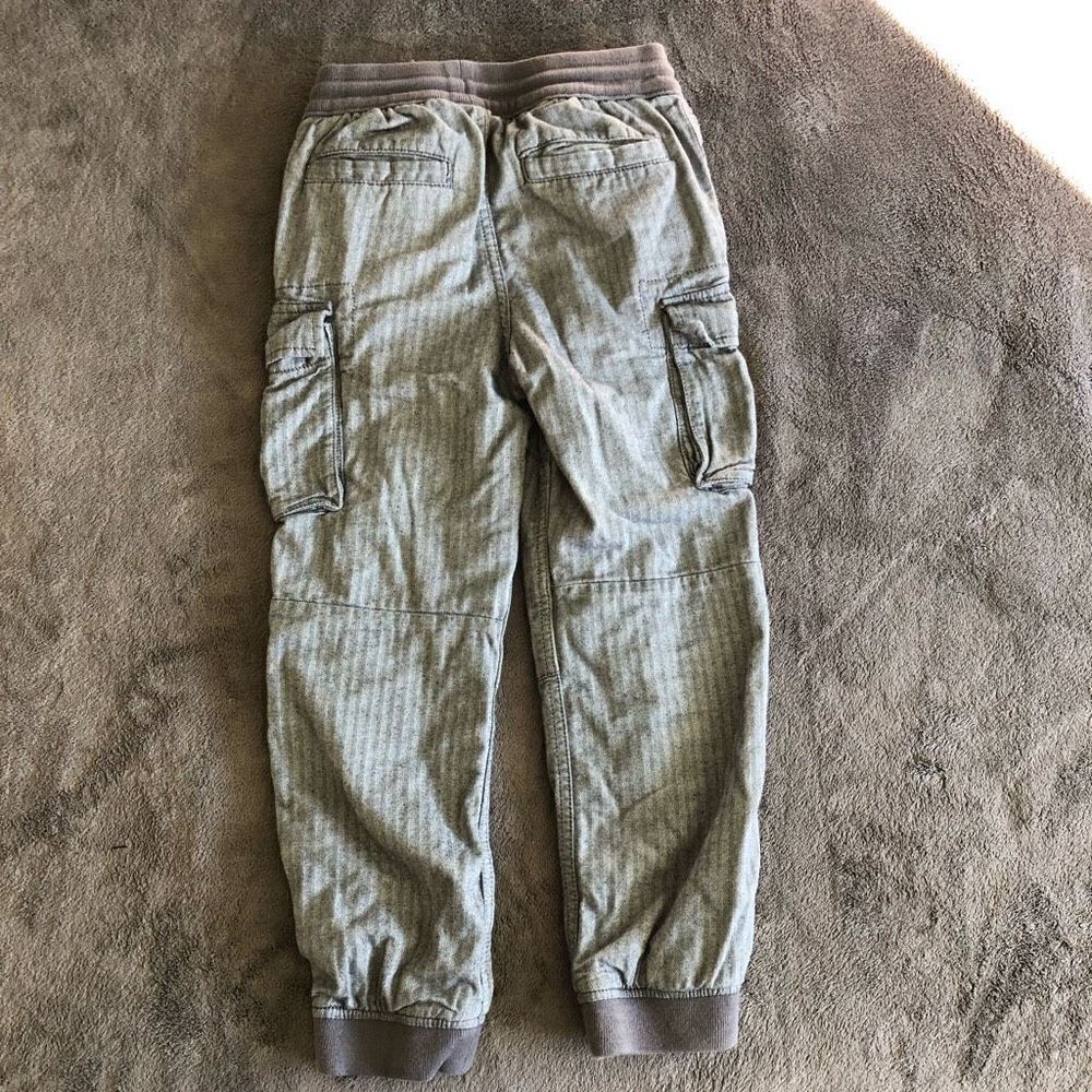 Gap Kids Boys Jersey Lined Herringbone Jogger - Picture 11 of 12